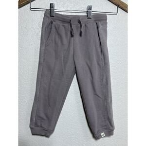 Easy Peasy Toddler Girl Pants 2T Purple Sweatpants Organic Cotton Neutral Colors